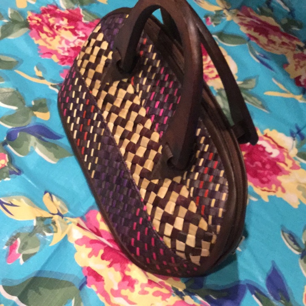 Boho woven purse bag farmhouse farmer’s market spring valentine day brunch chic - Picture 2 of 7